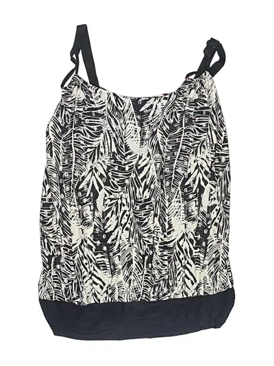 Pre-owned Swimsuits For All Swimsuit Top Black Swimwear
