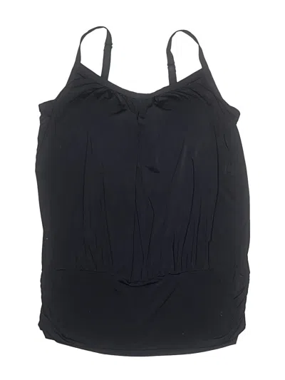 Pre-owned Swimsuits For All Swimsuit Top Black Swimwear
