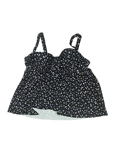 Pre-owned Swimsuits For All Swimsuit Top Blue Swimwear