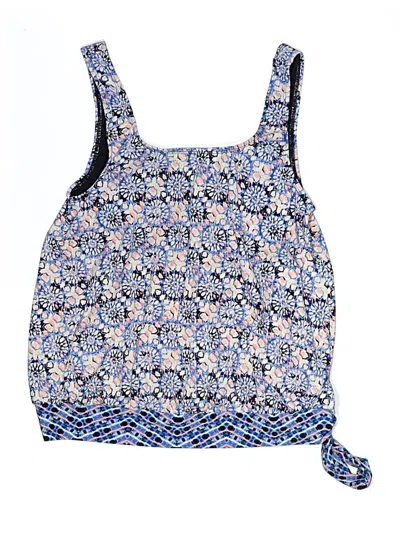 Pre-owned Swimsuits For All Swimsuit Top Blue Swimwear