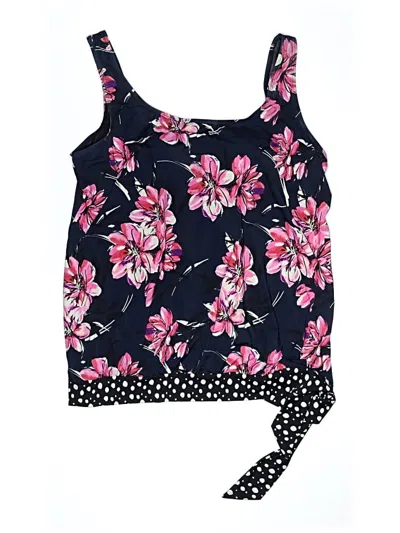 Pre-owned Swimsuits For All Swimsuit Top Blue Swimwear