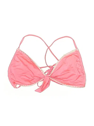 Pre-owned Swimsuits For All Swimsuit Top Pink Swimwear