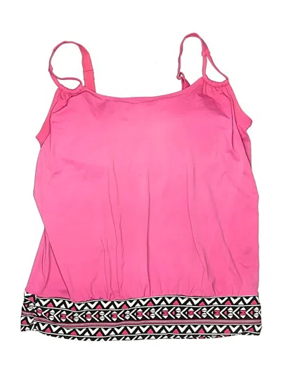 Pre-owned Swimsuits For All Swimsuit Top Pink Swimwear