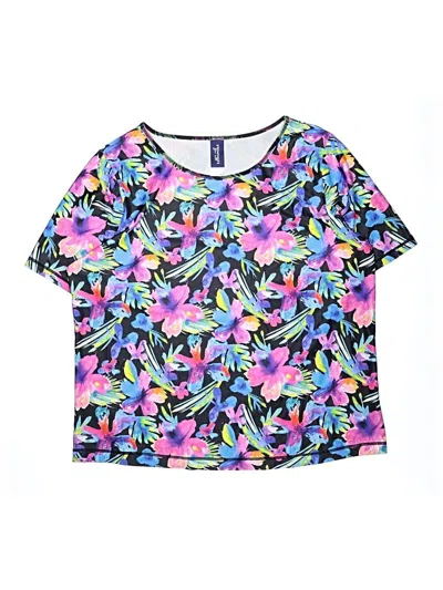 Pre-owned Swimsuits For All Swimsuit Top Purple Swimwear