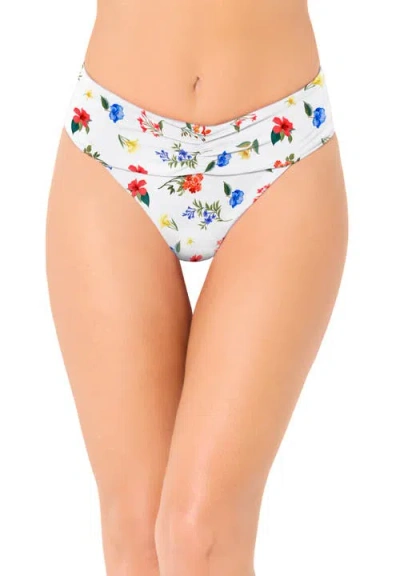 Swimsuits For All V-cut Swim Brief In White