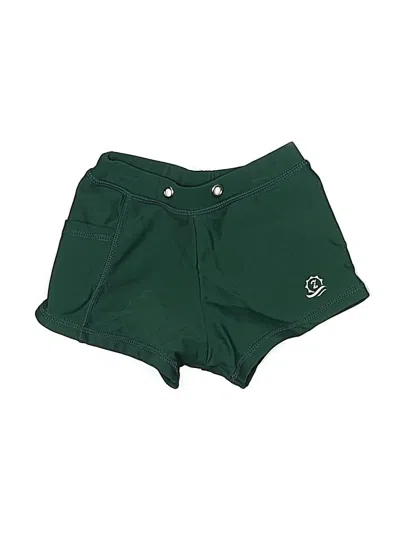 Pre-owned Swimzip Kids' Board Shorts In Green