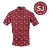 Swingjuice Men's Golf Circle Sj Polo Shirt In Merlot