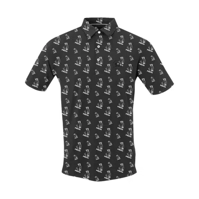 Swingjuice Men's Golf Press Short Sleeve Polo In Black