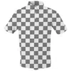 Swingjuice Men's Golf Sj Checkerboard Polo Shirt In Cool Grey
