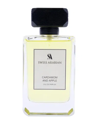 Swiss Arabian Men's 3.4oz Cardamom And Apple Edp In White