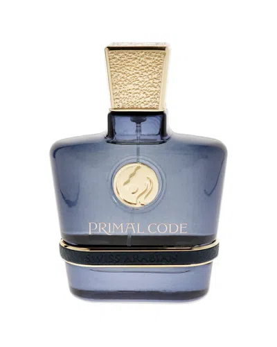 Swiss Arabian Men's 3.4oz Primal Code Edp Spray