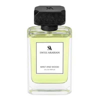 Swiss Arabian Men's Harmony Mint And Wood Edp Spray 3.4 oz Fragrances 6295124046322