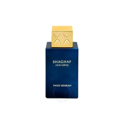 Swiss Arabian Unisex Shaghaf Oud Azraq Edp Spray 3.3 oz (tester) Fragrances 0000950039474 In Blue