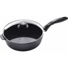 Swiss Diamond 6724c 3.2 Quart Saute Pan With Lid In Black