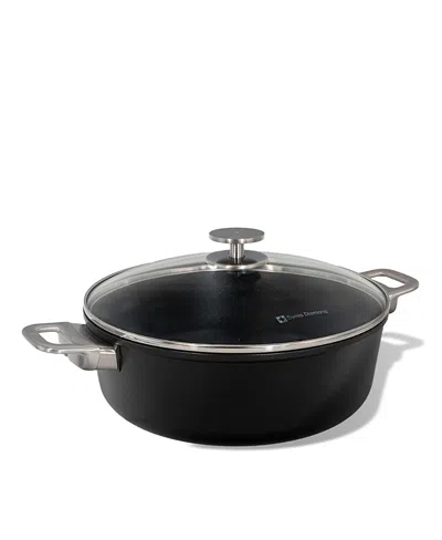 Swiss Diamond Chd Braiser, 5.3 Qt In Black