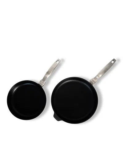 Swiss Diamond Chd Fry Pan Duo, 2 Piece In Black