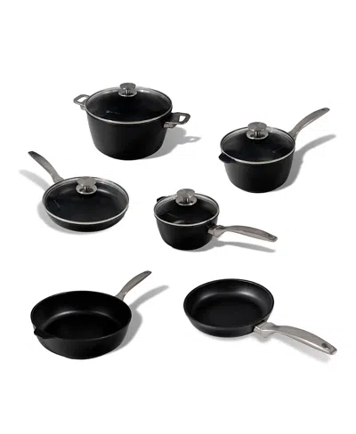 Swiss Diamond Chd Gourmet Kitchen Kit In Black