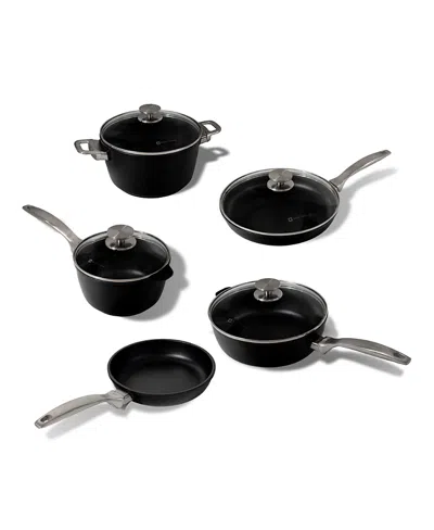 Swiss Diamond Chd Kitchen Essentials Set, 9 Piece In Black