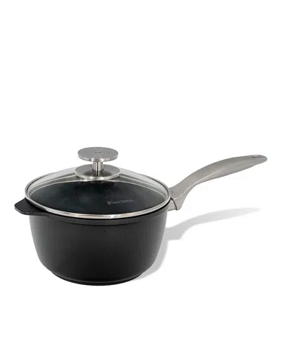 Swiss Diamond Chd Sauce Pan, 2.2 Qt In Black