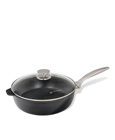 Swiss Diamond Chd Saute Pan, 3.8 Qt In Black