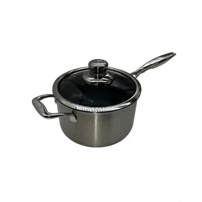 Swiss Diamond Prestige Saucepan With Lid In Stainless Steel