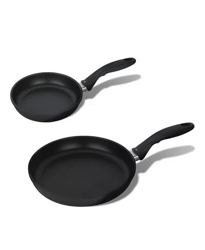 Swiss Diamond Xd Fry Pan Duo In Black