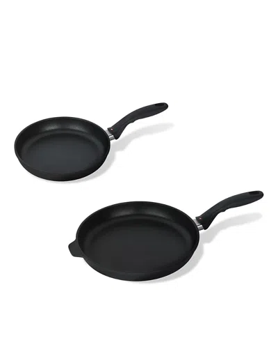 Swiss Diamond Xd Fry Pan Pair In Black