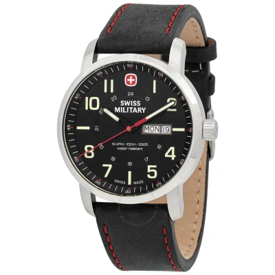 Swiss Military Attitude Quartz Black Dial Men's Watch 01.1541.301