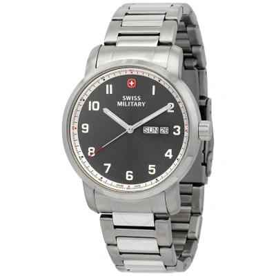 Swiss Military Attitude Quartz Grey Dial Men's Watch 01.1541.319