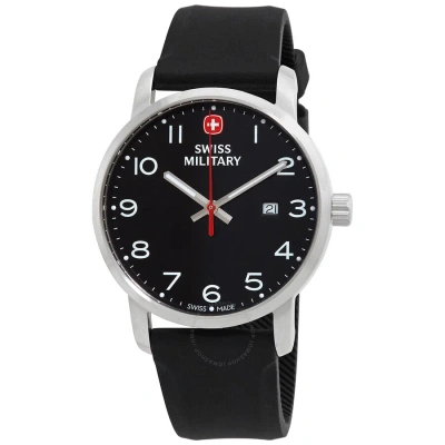 Swiss Military Avenue Quartz Black Dial Men's Watch 01.1641.301