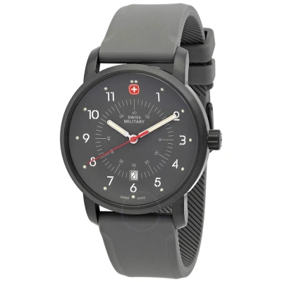Swiss Military Avenue Quartz Grey Dial Watch 01.1641.320
