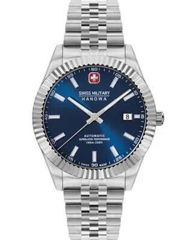 Pre-owned Swiss Military Hanowa Men Analog Casual Watch Classic Dress Waterproof Sport Swi