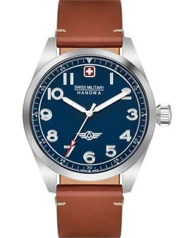 Pre-owned Swiss Military Hanowa Men Analog Quartz Casual Watch Classic Dress Waterproof Sp
