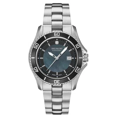 Pre-owned Swiss Military Hanowa Swiss Made Automatic Women's Watch 06-7296.7.04.007