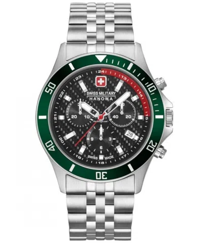 Pre-owned Swiss Military Hanowa Swiss Made Chronograph Men's Watch 06-5337.04.007.06