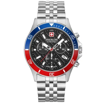 Pre-owned Swiss Military Hanowa Swiss Made Chronograph Men's Watch 06-5337.04.007.34