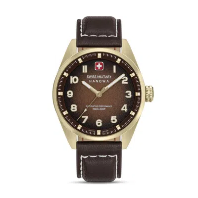 Pre-owned Swiss Military Hanowa Swiss Made Men's Watch Smwga0001551