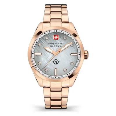 Pre-owned Swiss Military Hanowa Swiss Made Women's Watch Smwlg2100821