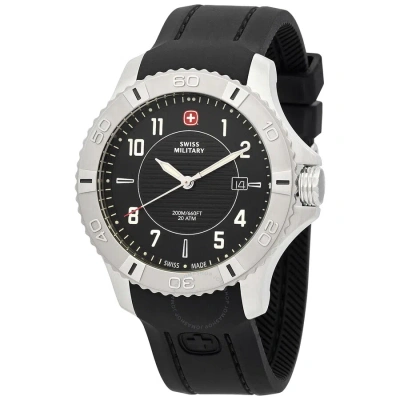 Swiss Military Seaforce Quartz Black Dial Men's Watch 01.9041.325c