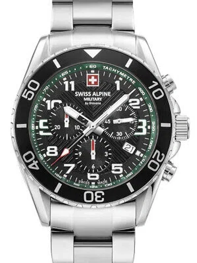 Pre-owned Swiss Military Swiss Alpine Military 7029.9134 Raptor Mens Chronograph 42mm