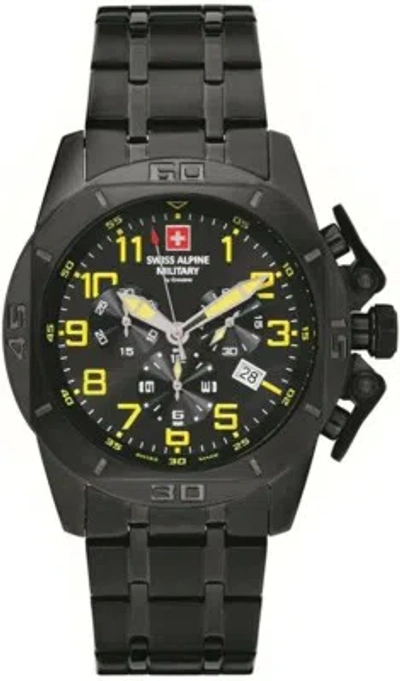 Pre-owned Swiss Military Swiss Alpine Military 7063.9174 Mens Watch 45 Mm € 600