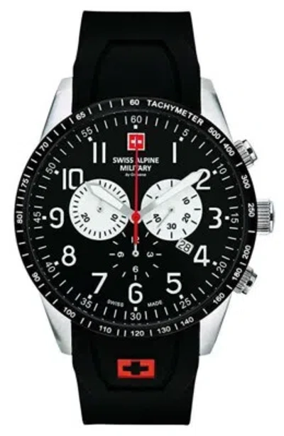 Pre-owned Swiss Military Swiss Alpine Military 7082.9837 Mens Watch 45 Mm Rrp € 500
