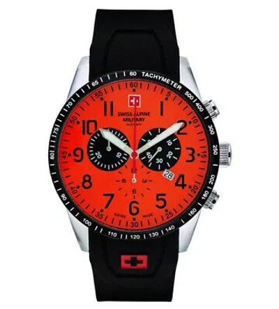 Pre-owned Swiss Military Swiss Alpine Military 7082.9839 Mens Watch 45 Mm Rrp € 500