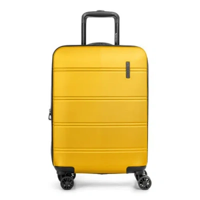 Swiss Mobility Lax Hardside Carry-on Luggage In Yellow