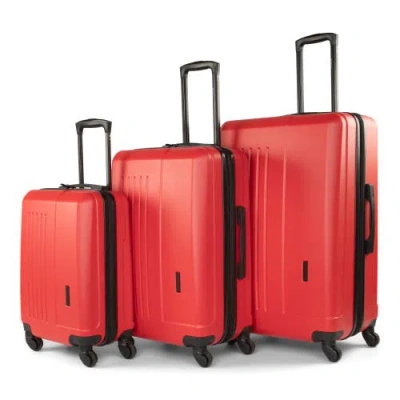 Swiss Mobility San Collection 3 Piece Hardside Luggage Set In Orange