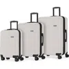 Swiss Mobility Sea 3 Piece Hardside Luggage Set In Oatmilk
