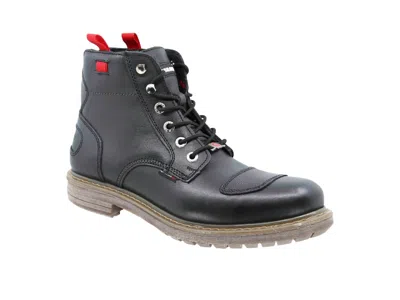 Swissbrand Urban Biker Boot In Black