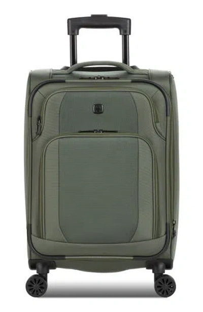 Swissgear 19-inch Softside Carry-on Luggage In Green