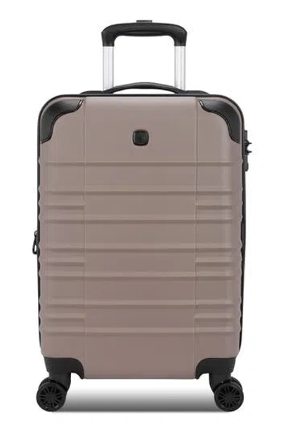 Swissgear 20-inch Hardside Spinner Carry-on Luggage In Gray
