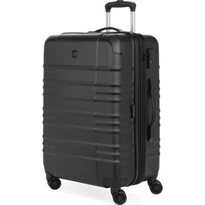 Swissgear 21-inch Hardside Spinner Carry-on Suitcase In Black